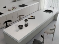 Керамический слэб 320x160 12мм Monocolors White текстурированная Staroslabs