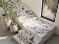 Керамический слэб 320x160 12мм Matt Sirena Gold Honed сатинированная Staroslabs Керамический слэб 320x160 12мм Matt Sirena Gold Honed сатинированная Staroslabs