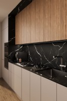 Керамический слэб 320x160 12мм Matt Imperial Black матовая Staroslabs