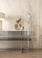 Керамический слэб Polished Brecha Crema полированная 280x120 6мм Staroslabs