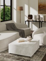 Керамический слэб Matt Taj Mahal Bianco матовая 320x80 12мм Staroslabs