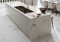 Керамический слэб Polished Arbes White High Glossy полированная зеркальная 278x120 6мм Staroslabs Керамический слэб Polished Arbes White High Glossy полированная зеркальная 278x120 6мм Staroslabs
