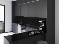 Керамический слэб 240x80 15мм Polished Alpi Black полированная Starotech