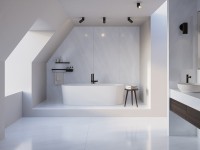 Керамический слэб 240x80 15мм Polished Stelia Bianco полированная Starotech