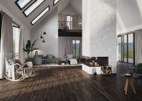 Керамогранит 120x20 9мм Bosco Mahogany Carving матовая Starowood