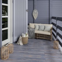 Керамогранит 120x20 9мм Provance Blue Carving матовая Starowood