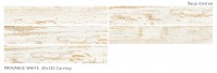 Керамогранит 120x20 9мм Provance White Carving матовая Starowood