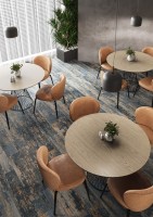 Керамогранит 120x20 9мм Savoy Brown Carving матовая Starowood