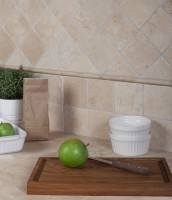 Натуральный травертин 31x2 18мм Provance Молдинг матовая Stone4Home