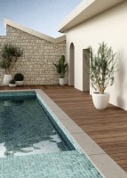 Стеклянная мозаика 32x32 4мм Oasis 7103 Turquoise глянцевая Vidrepur