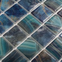 Стеклянная мозаика 32x32 4мм Nature 5604 Royal глянцевая Vidrepur