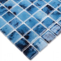 Стеклянная мозаика 32x32 4мм Nature 5605 Olympic глянцевая Vidrepur
