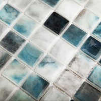 Стеклянная мозаика 32x32 4мм Nature 5606 Air Force глянцевая Vidrepur Стеклянная мозаика 32x32 4мм Nature 5606 Air Force глянцевая Vidrepur