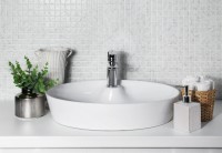 Стеклянная мозаика 32x32 4мм Marble 4300 матовая Vidrepur