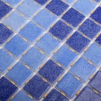 Стеклянная мозаика 40x32 4мм Mixed 110/508 Dot глянцевая Vidrepur