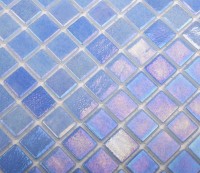 Стеклянная мозаика 32x32 4мм Shell 552 перламутр Vidrepur