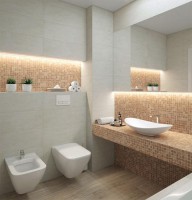 Стеклянная мозаика 32x32 4мм Wood 4201 матовая Vidrepur