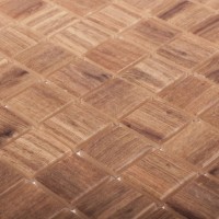Стеклянная мозаика 32x32 4мм Wood 4201 матовая Vidrepur