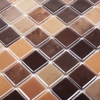 Мозаика Lux 406 глянцевая 32x32 4мм Vidrepur