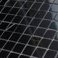 Мозаика 31x31 4мм Classic Black Polished полированная Wild Stone