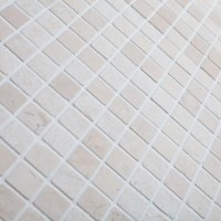 Мозаика 31x31 4мм Classic Crema Marfil Matt матовая Wild Stone