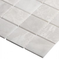 Мозаика 31x31 4мм Classic White Polished полированная Wild Stone