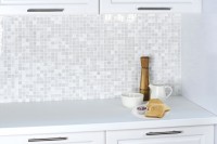 Мозаика 31x31 4мм Classic White Polished полированная Wild Stone