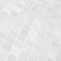 Мозаика 31x31 4мм Classic White Polished полированная Wild Stone