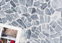 Мозаика 31x31 7мм Broken Split Grey Matt матовая Wild Stone