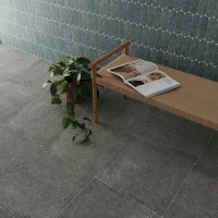 Плитка 15x5 керамогранит DNA Stone Dust OM Teal 66 шт//м2 DNA Tiles Tiles