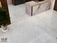 Керамогранит 60x60 9.5мм BK6NTT9401P Marmori полированный NT Ceramic Керамогранит 60x60 9.5мм BK6NTT9401P Marmori полированный NT Ceramic