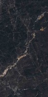 Плитка 59x119 Венето черный рельеф матовая Tubadzin
