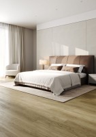 Кварцевый ламинат 32/41 Ромовый Прайм 3058-224 Дуб 1220x150 4мм фаска есть Home Expert
