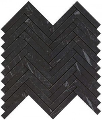Плитка Atlas Concorde Marvel Nero Marquina Herringbone Wall Плитка Atlas Concorde Marvel Nero Marquina Herringbone Wall