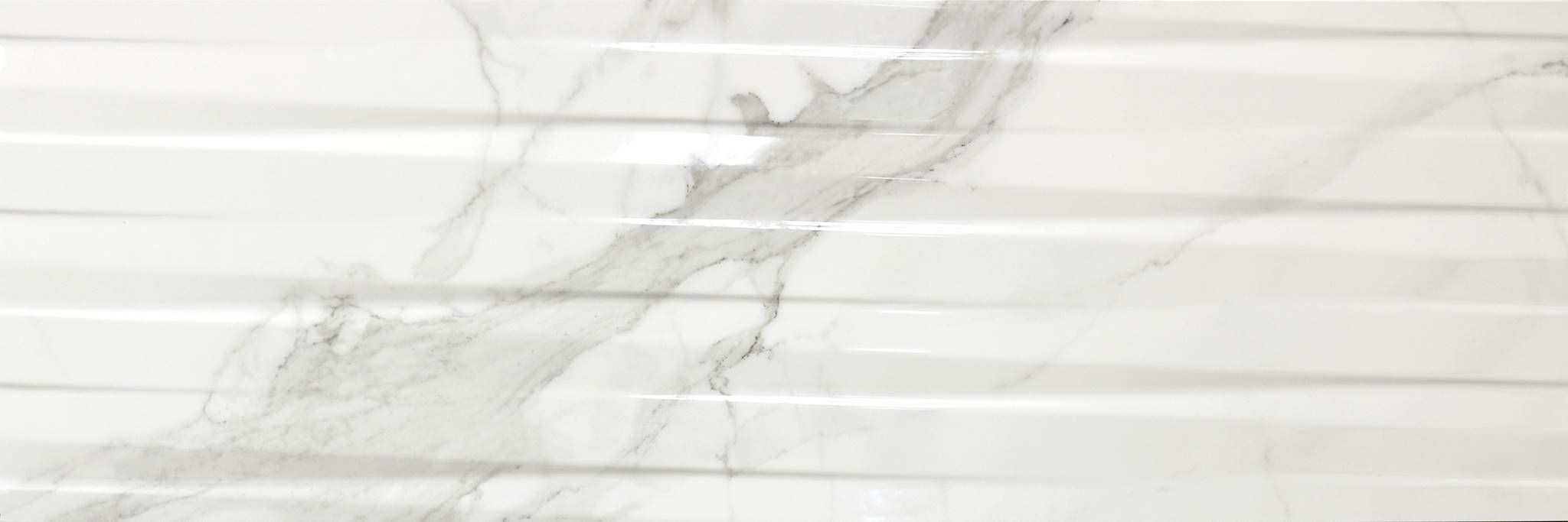 Плитка 90x30 настенная Rlv Statuario Brillo рельефная глянцевая белый Cifre Плитка 90x30 настенная Rlv Statuario Brillo рельефная глянцевая белый Cifre