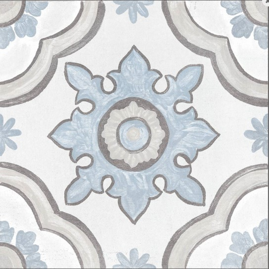 Керамогранит 20x20 напольная Adobe Decor Basma White гладкая матовая разноцветный Cifre Керамогранит 20x20 напольная Adobe Decor Basma White гладкая матовая разноцветный Cifre