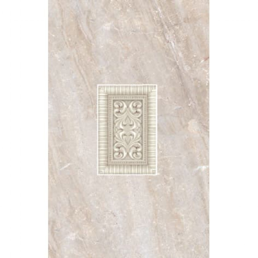 Плитка декор 40x25 Inserto Hiro Almond рельефная глянцевая бежевый Cifre Плитка декор 40x25 Inserto Hiro Almond рельефная глянцевая бежевый Cifre