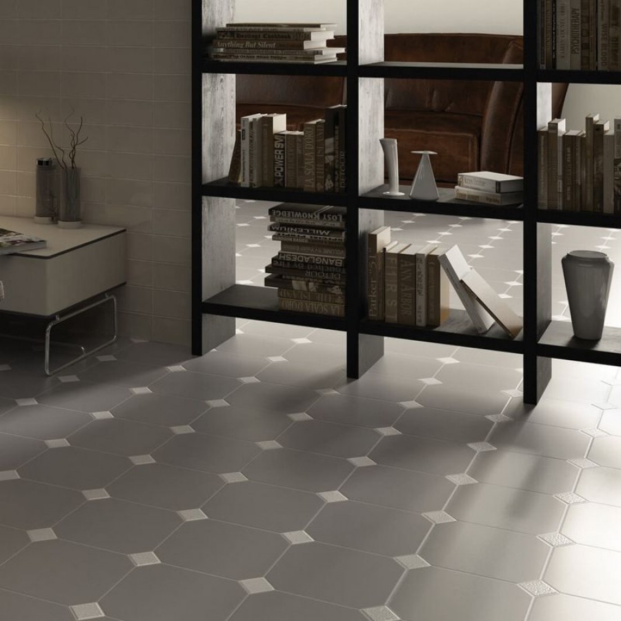 Керамогранит 5x5 Taco Mat Blanco Mat Octagon матовая, неполированная белый однотонный Equipe Керамогранит 5x5 Taco Mat Blanco Mat Octagon матовая, неполированная белый однотонный Equipe