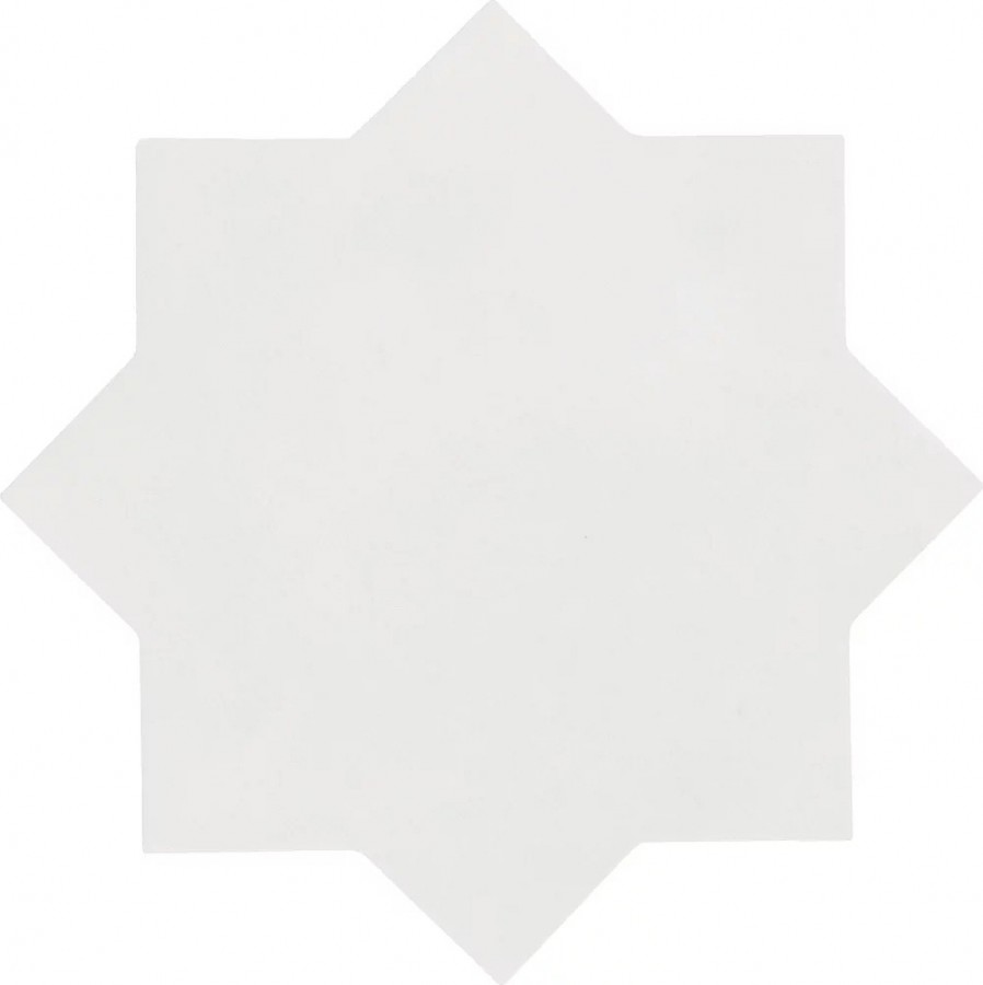 Керамогранит 17x17 Star Bone Kasbah матовая белый орнамент 9мм Equipe Керамогранит 17x17 Star Bone Kasbah матовая белый орнамент 9мм Equipe