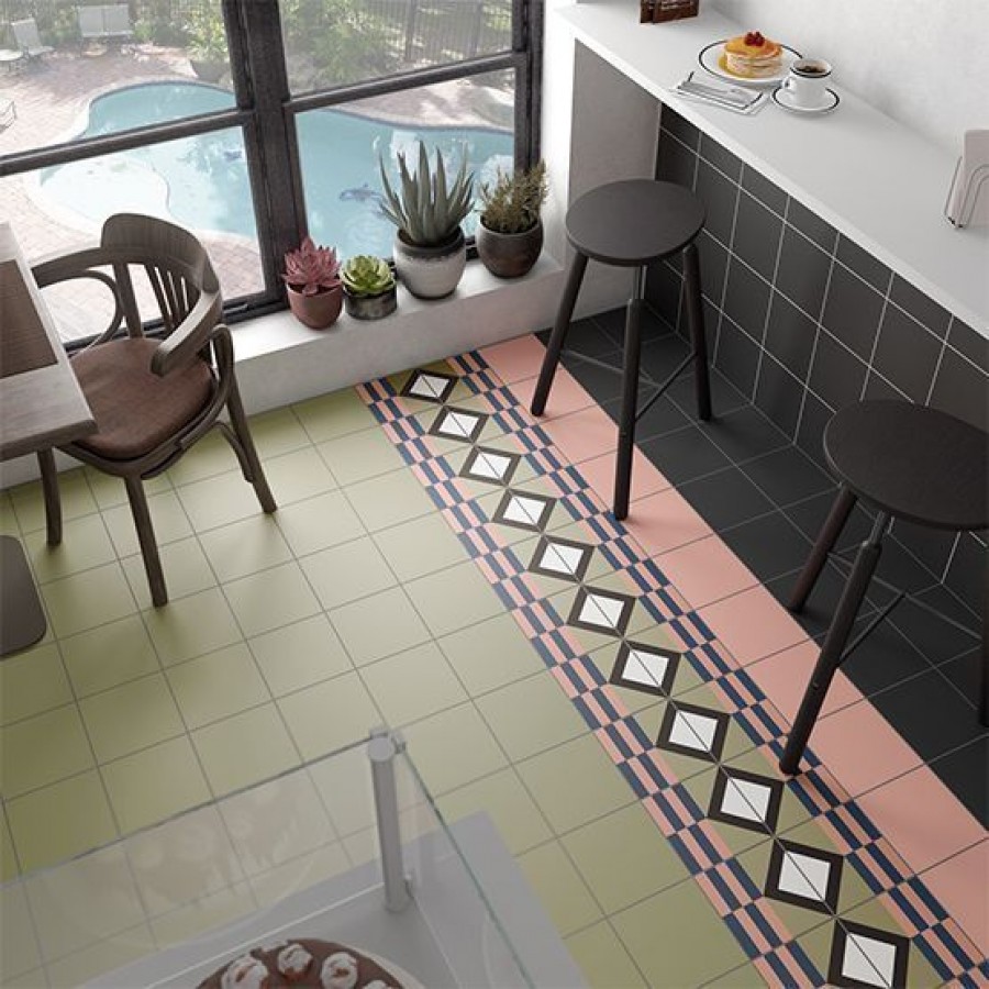 Керамогранит 20x20 Grün Bauhome матовая зеленый однотонный Equipe Керамогранит 20x20 Grün Bauhome матовая зеленый однотонный Equipe
