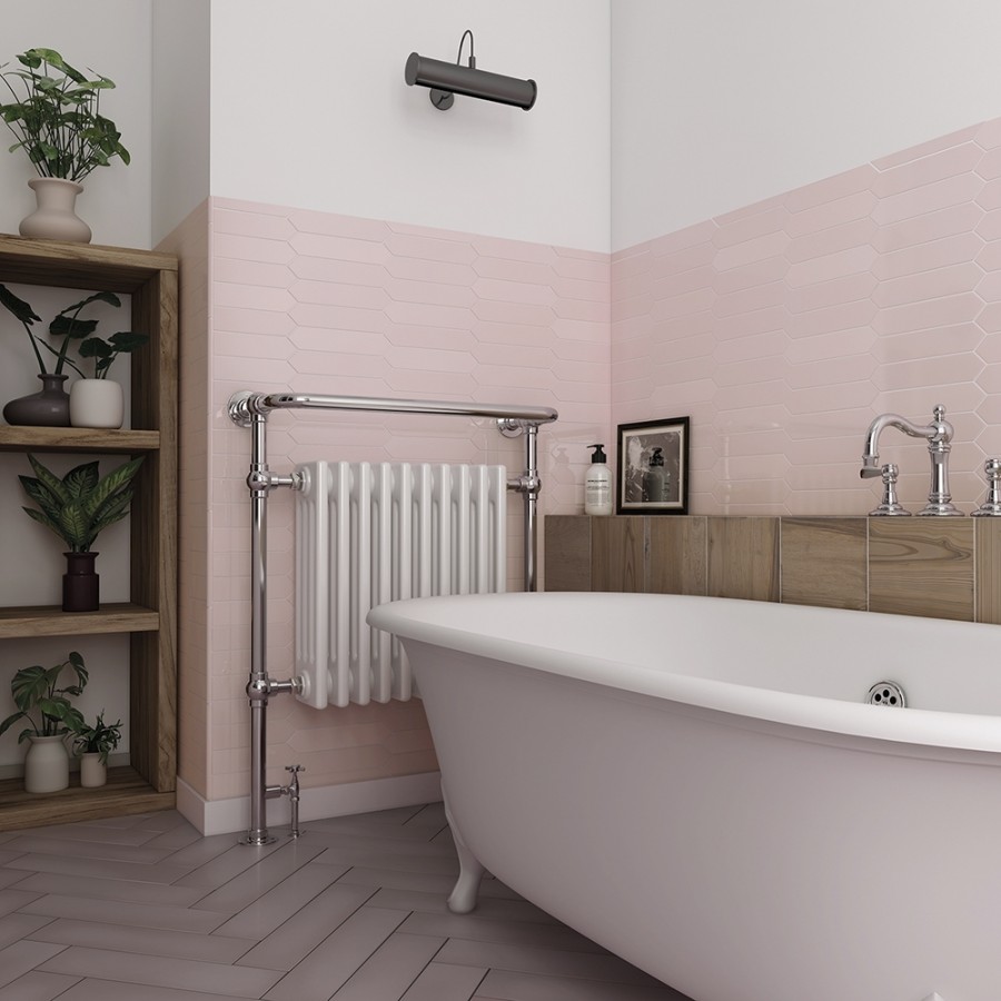 Плитка 25x5 Blush Pink Luc Arrow глянцевая розовый однотонный 9мм Equipe Плитка 25x5 Blush Pink Luc Arrow глянцевая розовый однотонный 9мм Equipe