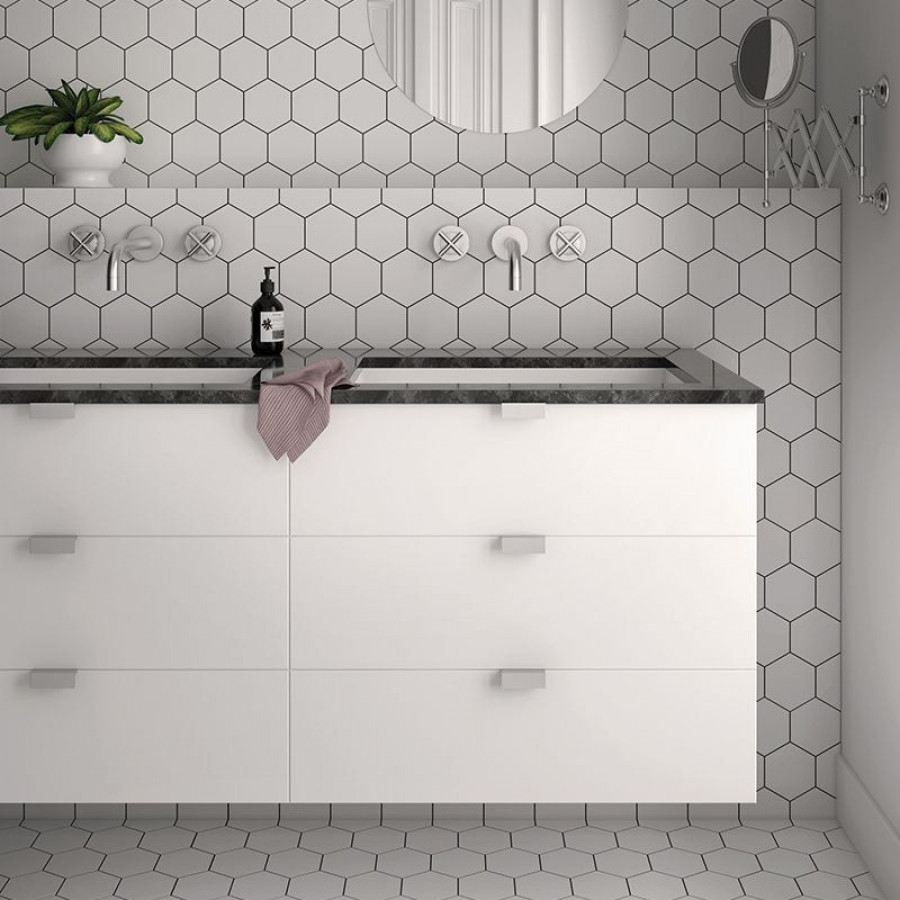 Плитка 10x10 Gray Mat Kromatika матовая моноколор однотонный Equipe Плитка 10x10 Gray Mat Kromatika матовая моноколор однотонный Equipe