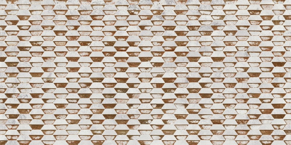 Плитка керамогранит 100x50 Steel White Stamping Natural Steel/Evoke матовая Aparici Плитка керамогранит 100x50 Steel White Stamping Natural Steel/Evoke матовая Aparici