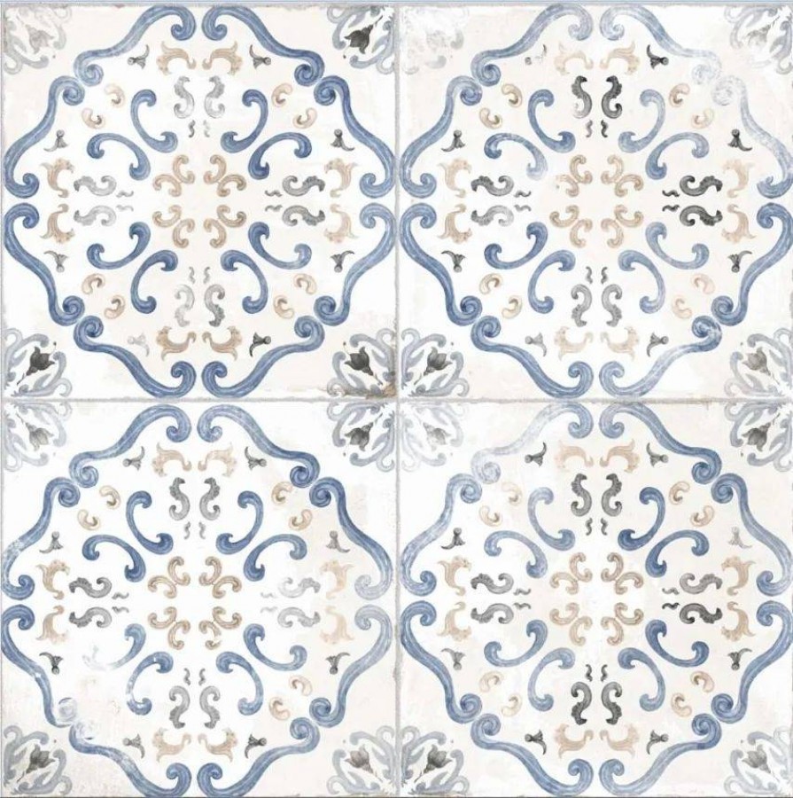 Плитка 58x58 Элис Азул матовая El Molino Плитка 58x58 Элис Азул матовая El Molino