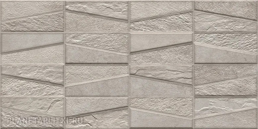 Декор 64x32 9мм Materika Tektonia Grey матовая Ibero Декор 64x32 9мм Materika Tektonia Grey матовая Ibero