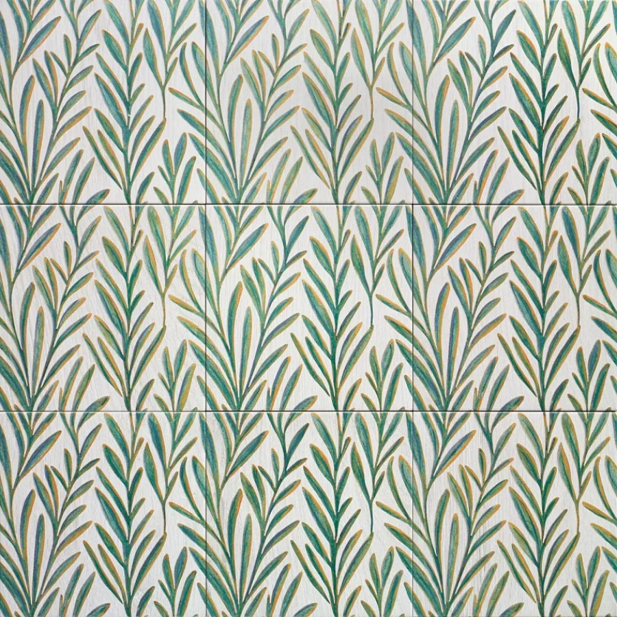 Керамогранит 20x20 8.5мм Foliage Sage глянцевая, матовая Mainzu Керамогранит 20x20 8.5мм Foliage Sage глянцевая, матовая Mainzu