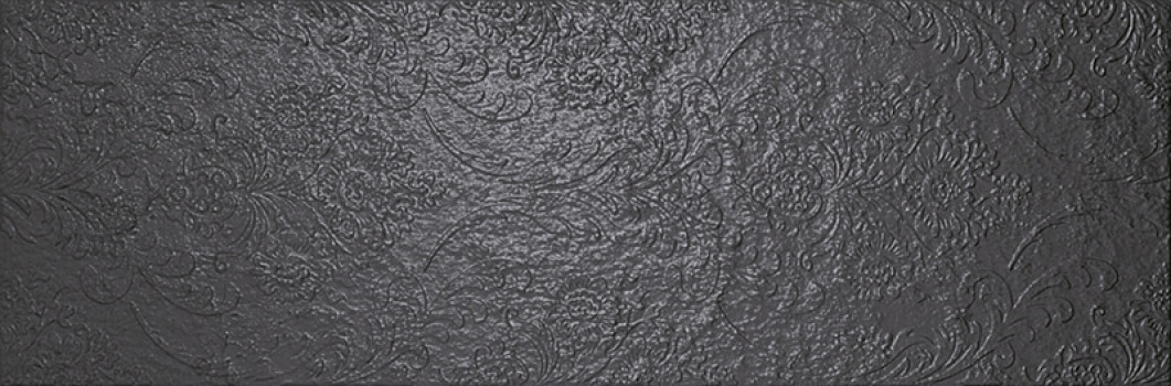 Плитка 100x33 Tempo Nero Настенная матовая черный Baldocer Плитка 100x33 Tempo Nero Настенная матовая черный Baldocer