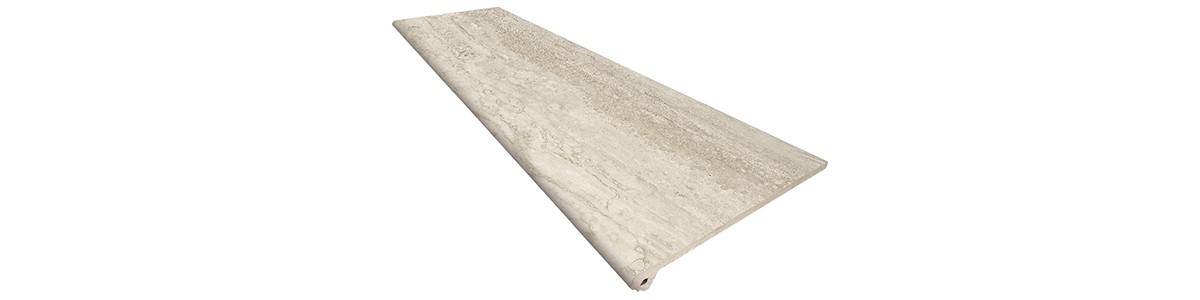 Ступень фронтальная Exagres 120x33 9мм Marbles C 1 Fior Travertino матовая Ступень фронтальная Exagres 120x33 9мм Marbles C 1 Fior Travertino матовая