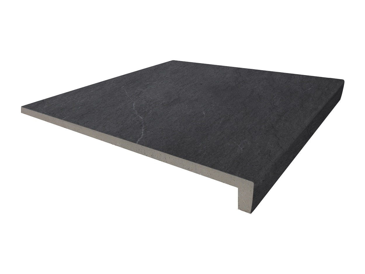 Ступень кантиковая Exagres Mediterraneo 331 Grafito 330x330 мм R9 Ступень кантиковая Exagres Mediterraneo 331 Grafito 330x330 мм R9