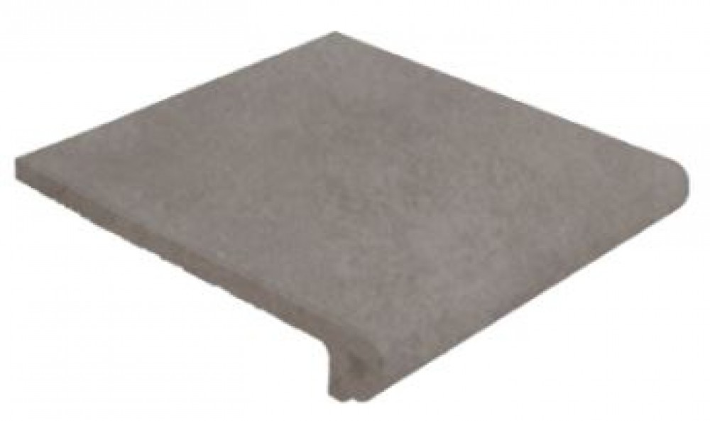 Клинкер Gres de Aragon 33x33 Peldaño Redondo 33 Capri Carbón матовая Клинкер Gres de Aragon 33x33 Peldaño Redondo 33 Capri Carbón матовая